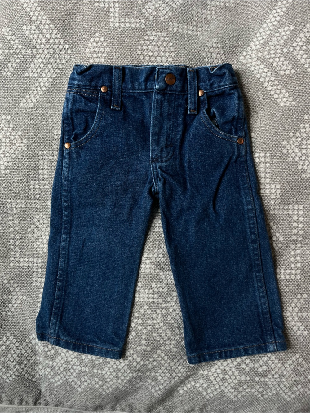 Wrangler Kids Dark Blue Denim Jeans